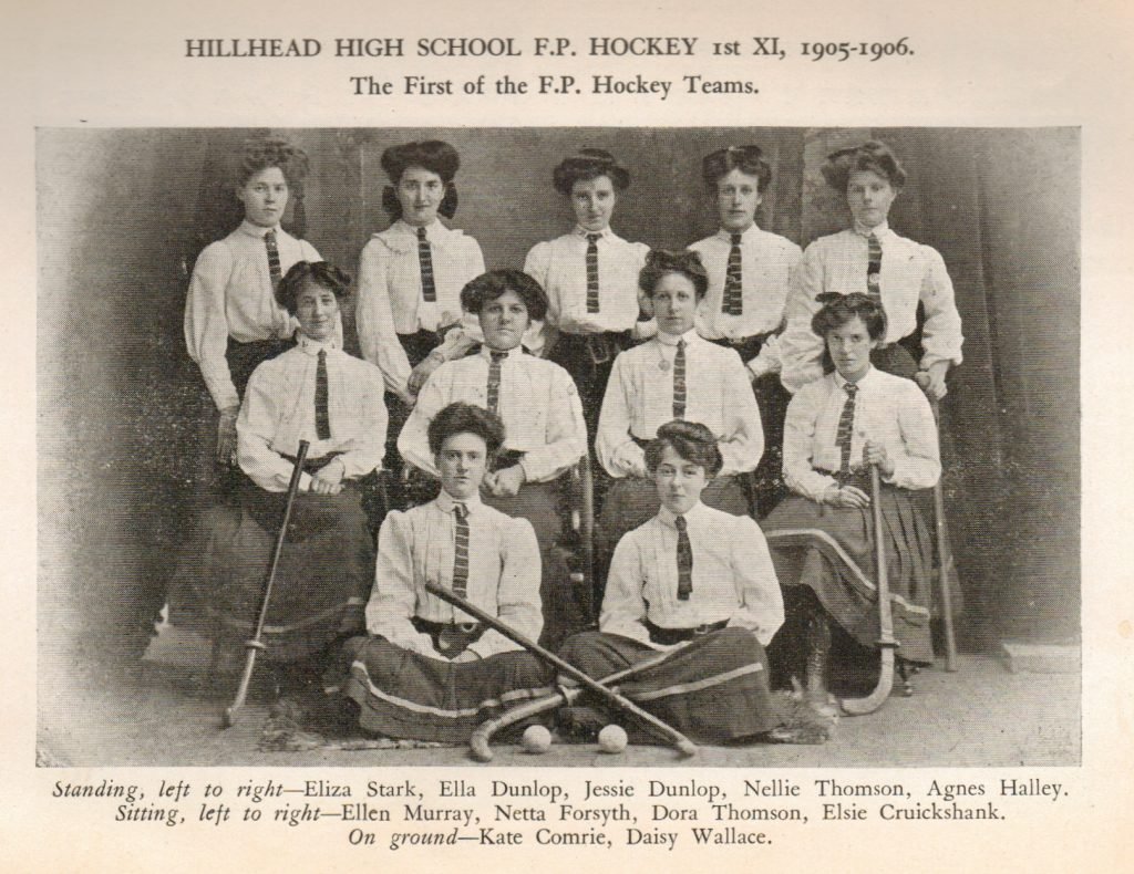 Hillhead First Ladies Hockey Team